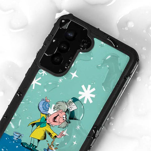 Disney Alice in Wonderland Mad Hatter Tea Party Galaxy S24 Plus Waterproof Case